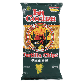 La Cocina Tortilla Chips Orig Flavour (400g) - Brandco Direct Inc
