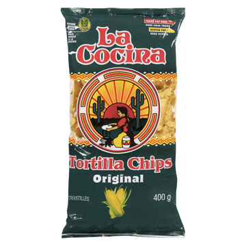 La Cocina Tortilla Chips Orig Flavour (400g) - Brandco Direct Inc