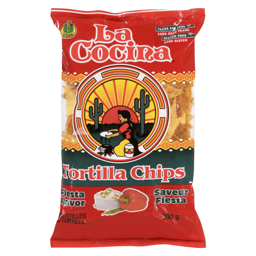 La Cocina Tortilla Chips Fiesta Flavour (300g) - Brandco Direct Inc