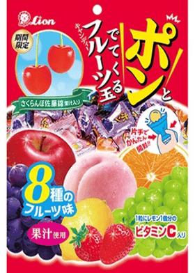 Lion Confectionery Fruit Ball Candy (111g) - Brandco Direct Inc