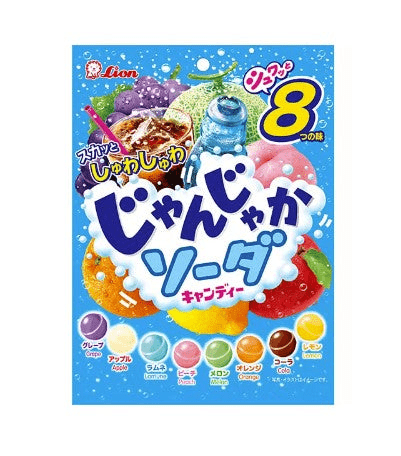 Lion Confectionery Jyan Jyaka Soda Assorted Candy (114g) - Brandco Direct Inc