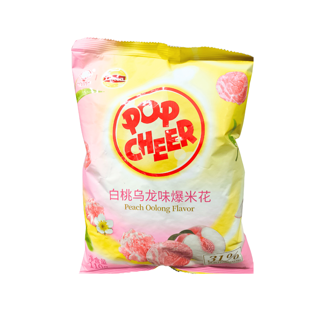 Lipton Peach Oolong Flavor Popcorn (110g) * 2 - Brandco Direct Inc