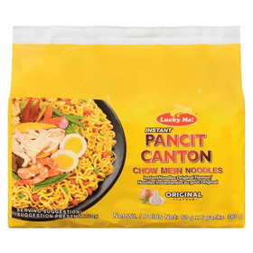 Lucky Me! Instant Pancit Canton Original Flavour 60g x 6 * 2 Pack - Brandco Direct Inc