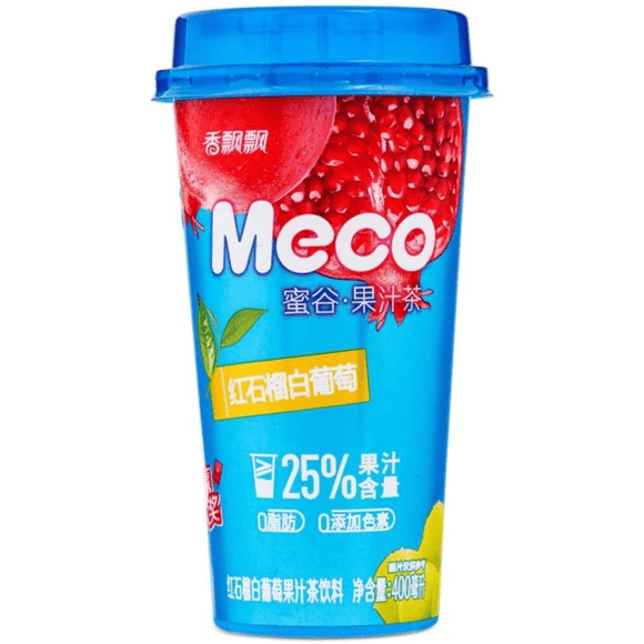 MECO Fruit Tea Red Pomegranate and Grapes Flavor 400 ml - Brandco Direct Inc