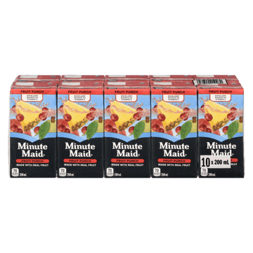 Minute Maid Fruit Punch (10x200ml) - Brandco Direct Inc