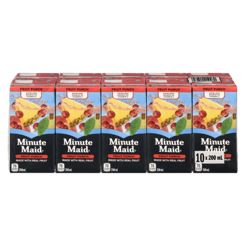 Minute Maid Fruit Punch (10x200ml) - Brandco Direct Inc