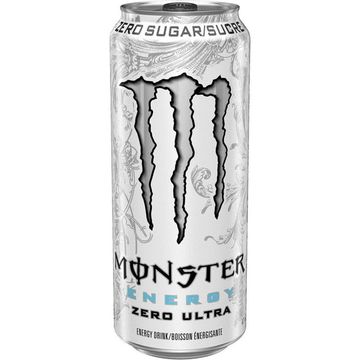 MONSTER ENERGY Zero Ultra, 473mL, Can, Monster Zero Ultra 473mL - Brandco Direct Inc