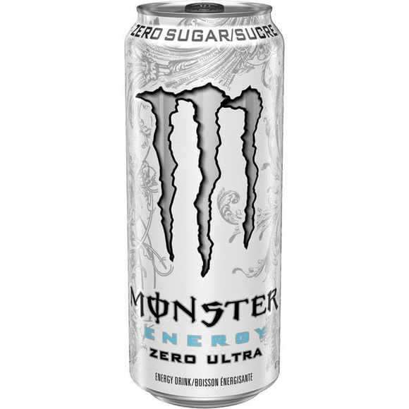 MONSTER ENERGY Zero Ultra, 473mL, Can, Monster Zero Ultra 473mL - Brandco Direct Inc