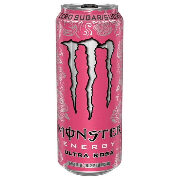 MONSTER ENERGY, Ultra Rosa, 473mL, Can, Monster Ultra Rosa - Brandco Direct Inc