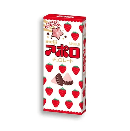 Meiji Apollo Strawberry Chocolate (46g) - Brandco Direct Inc