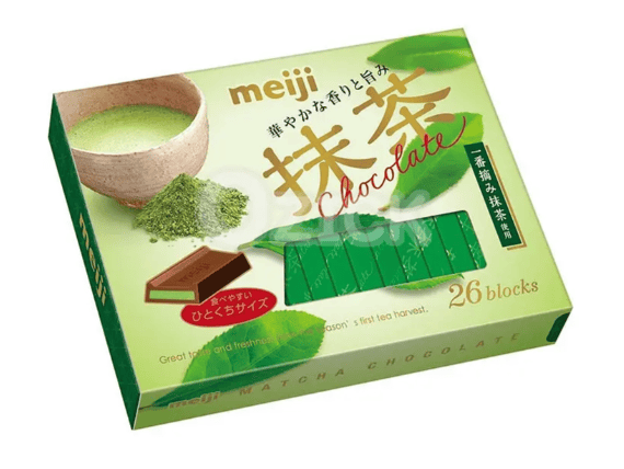 Meiji Matcha Chocolate Box (120g) - Brandco Direct Inc