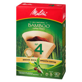 Melitta Cone Coffee Filter Bamboo #4 (80's) - Brandco Direct Inc