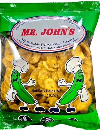 Mr. John's Plantain Chips (300g) - Brandco Direct Inc
