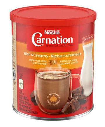 Carnation Hot Chocolate Rich and Creamy (450g) - Brandco Direct Inc