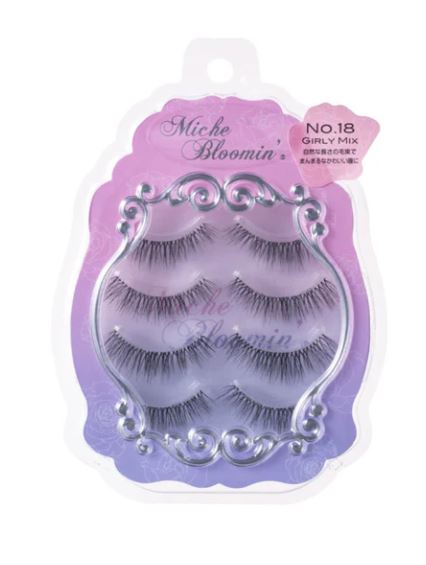 Miche Bloomin' 3D False Eyelashes (No 18 GIRLY MIX) - Brandco Direct Inc