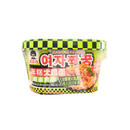 NTZ R Salted Egg Yolk Rice Cake Hot Chicken Noodle (166.8 g) - Brandco Direct Inc