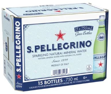 San Pellegrino Carbonated Mineral Water(750ml) - Brandco Direct Inc