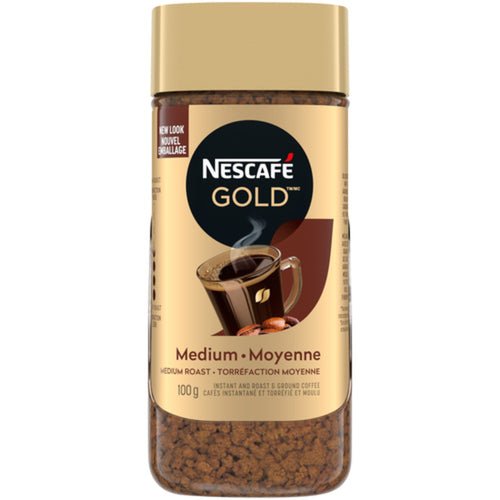 Nescafe Gold Medium Roast Coffee (100g) - Brandco Direct Inc