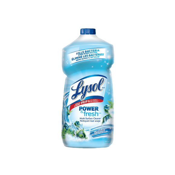 Lysol Multi - Surface Cleaner Pourable Spring Waterfall (800ml) - Brandco Direct Inc