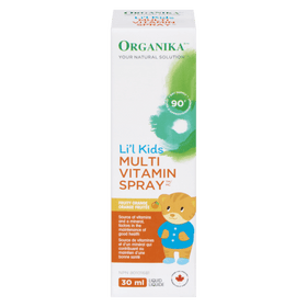 Organika Kids Multivitamin Liquid Spray (30ml) - Brandco Direct Inc