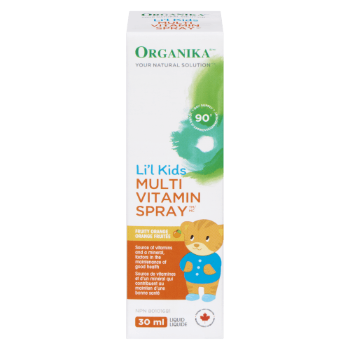 Organika Kids Multivitamin Liquid Spray (30ml) - Brandco Direct Inc