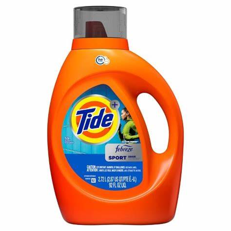 Tide Liquid Laundry Detergent High Efficiency Febreze Sport Odor 59 Ld(2.72L) - Brandco Direct Inc