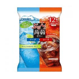 Orihiro Agar Jelly Ice Soda & Cola 12P (240g) - Brandco Direct Inc