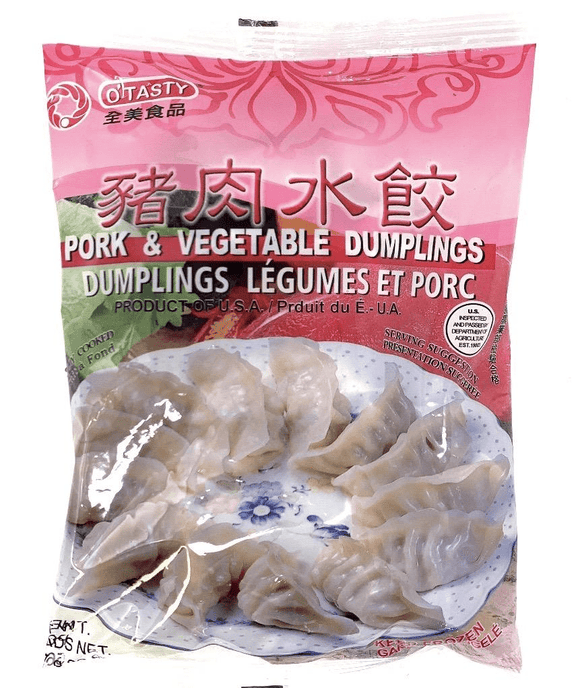 O'tasty Pork & Vegetable Dumplings (567g) * 2 Pack - Brandco Direct Inc