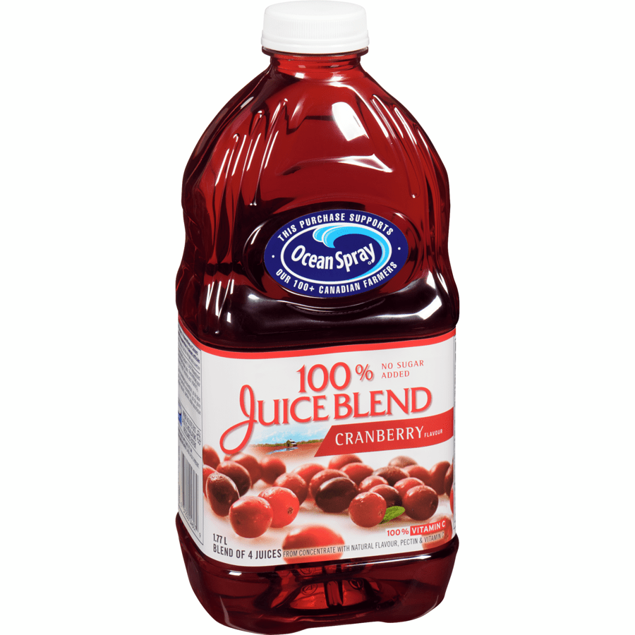 Ocean Spray 100% Cranberry Juice (1.77L) - Brandco Direct Inc