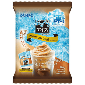 Orihiro Agar Jelly Ice Premium Cafe Cafe au Lait 10P (200g) - Brandco Direct Inc
