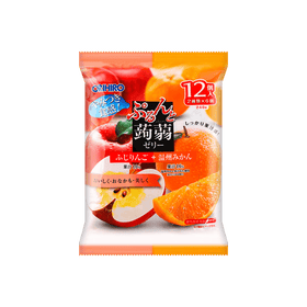 Orihiro Konjac Jelly Fuji Apple & Unshu Orange 12P (240g) - Brandco Direct Inc