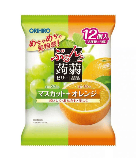 Orihiro Jelly Muscat and Orange (240g) - Brandco Direct Inc