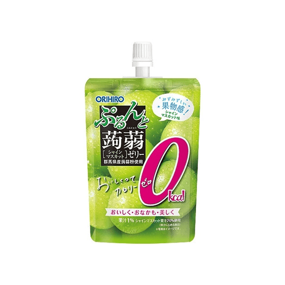 Orihiro Konjac Jelly 0kcal Shine Muscat (130g) - Brandco Direct Inc