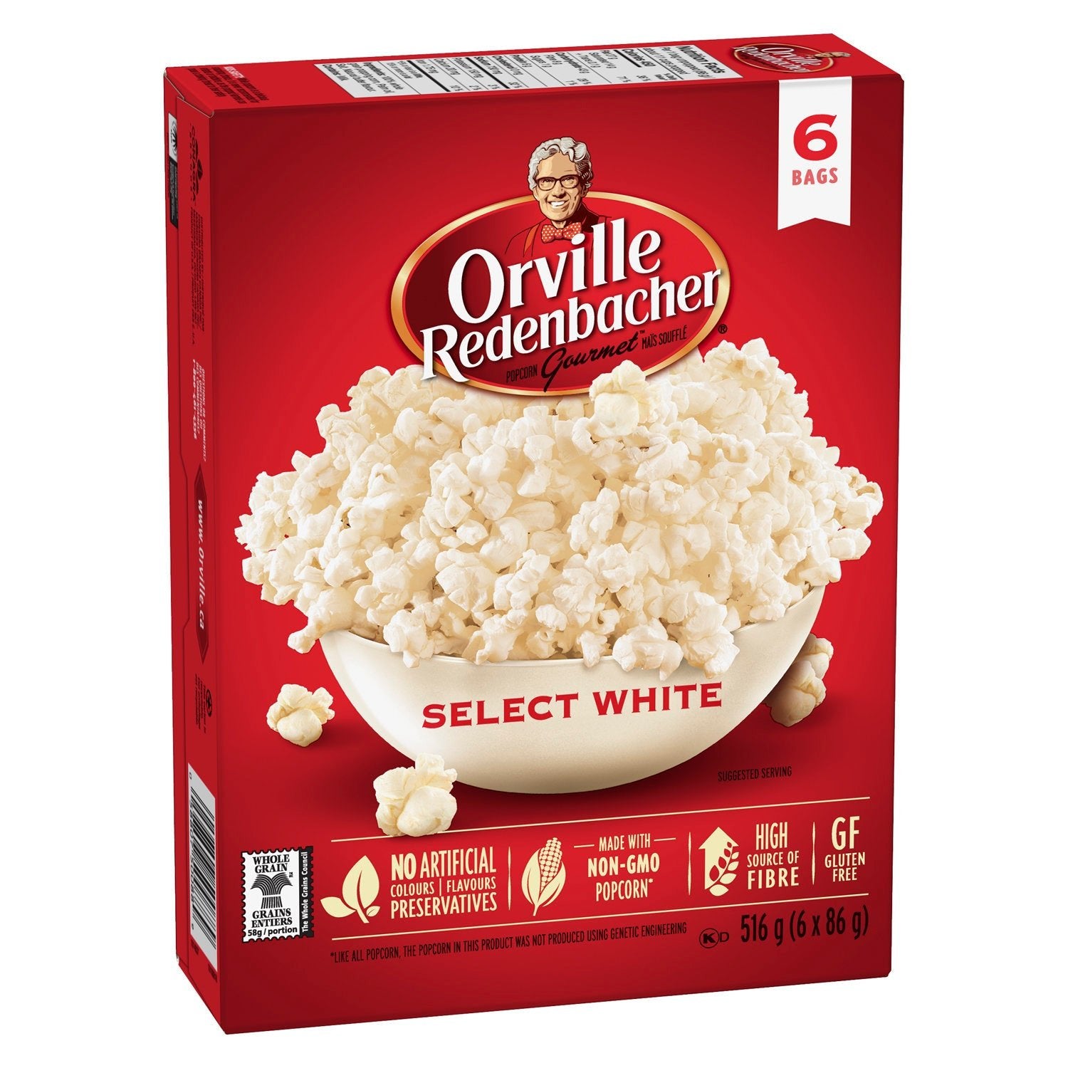 Orville Redenbacher's Popcorn Select White (516g) - Brandco Direct Inc