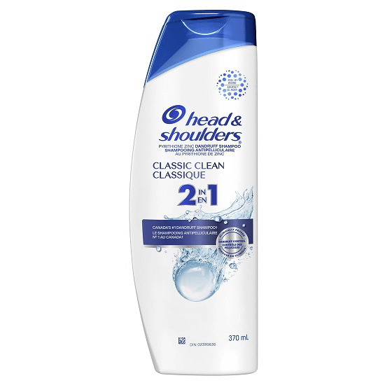 Head & Shoulders Classic Clean 2in1 Shampoo (370ml) - Brandco Direct Inc