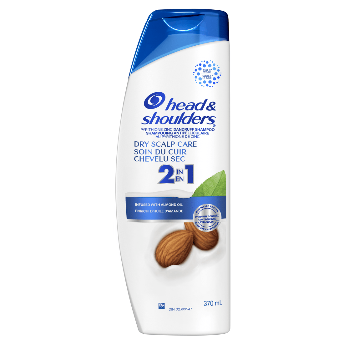 Head & Shoulders Dry Scalp Care 2in1 Shampoo(370ml) - Brandco Direct Inc