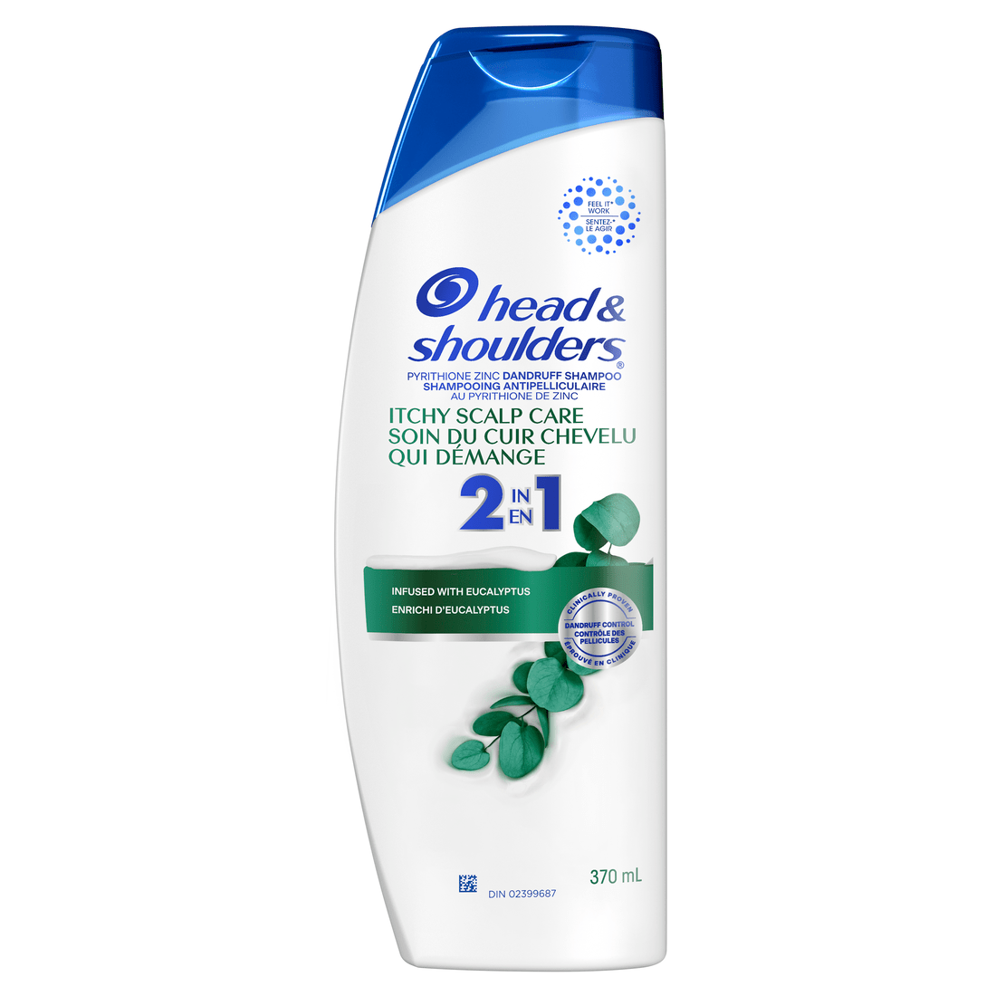 Head & Shoulders Itchy Scalp Care 2in1 Shampoo(370ml) - Brandco Direct Inc