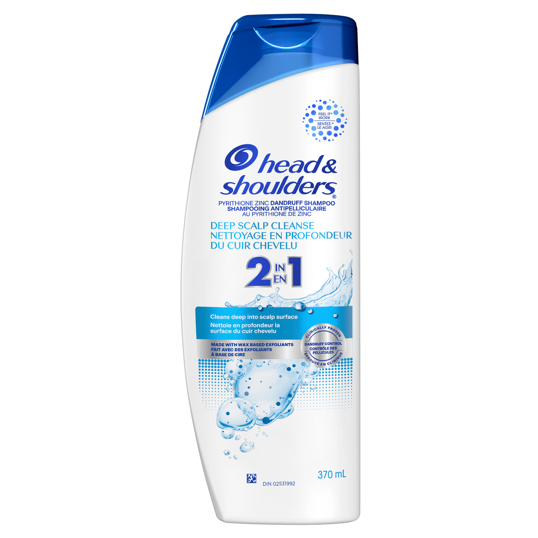 Head & Shoulders Deep Scalp Cleanse 2in1 Shampoo(370ml) - Brandco Direct Inc