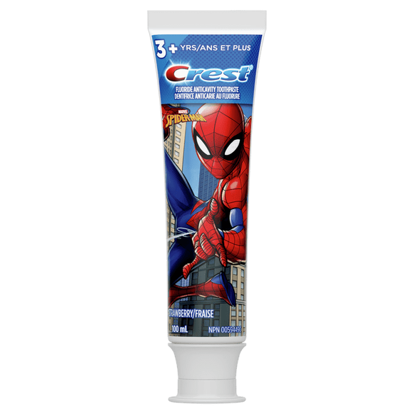 Crest Kid's Toothpaste Spiderman Strawberry(100ml) - Brandco Direct Inc