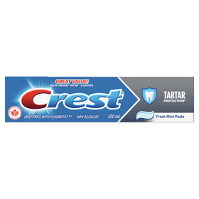 Crest Tartar Protection Fresh Mint Paste (100ml) - Brandco Direct Inc
