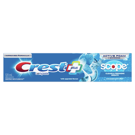Crest Complete Whitening+Scope Peppermint (120ml) - Brandco Direct Inc