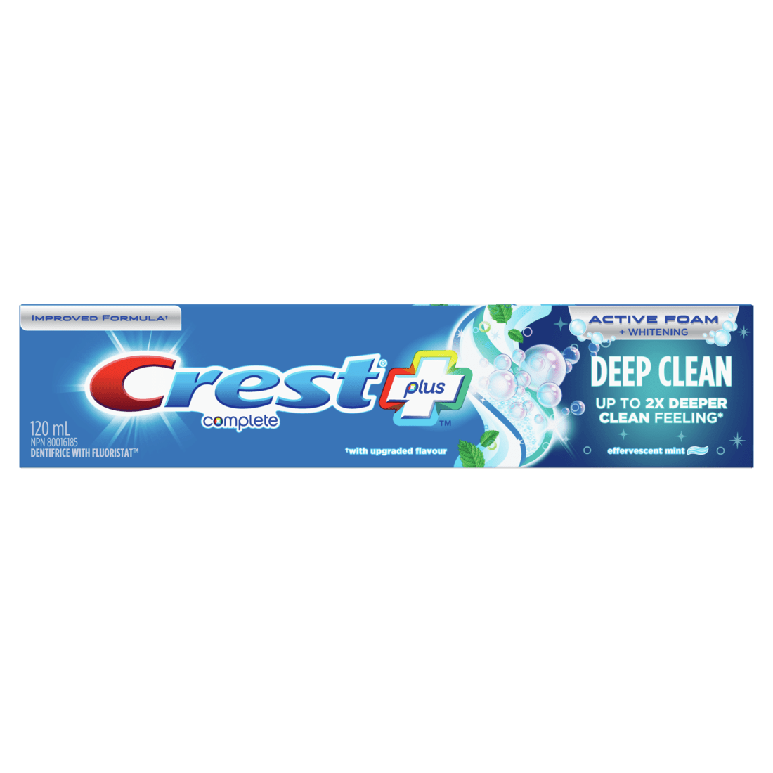 Crest Complete Whitening+Deep Clean Mint(120ml) - Brandco Direct Inc