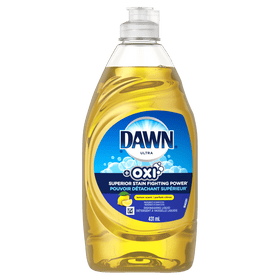 Dawn Ultra Oxi Lemon Scent Dishwashing(431ml) - Brandco Direct Inc