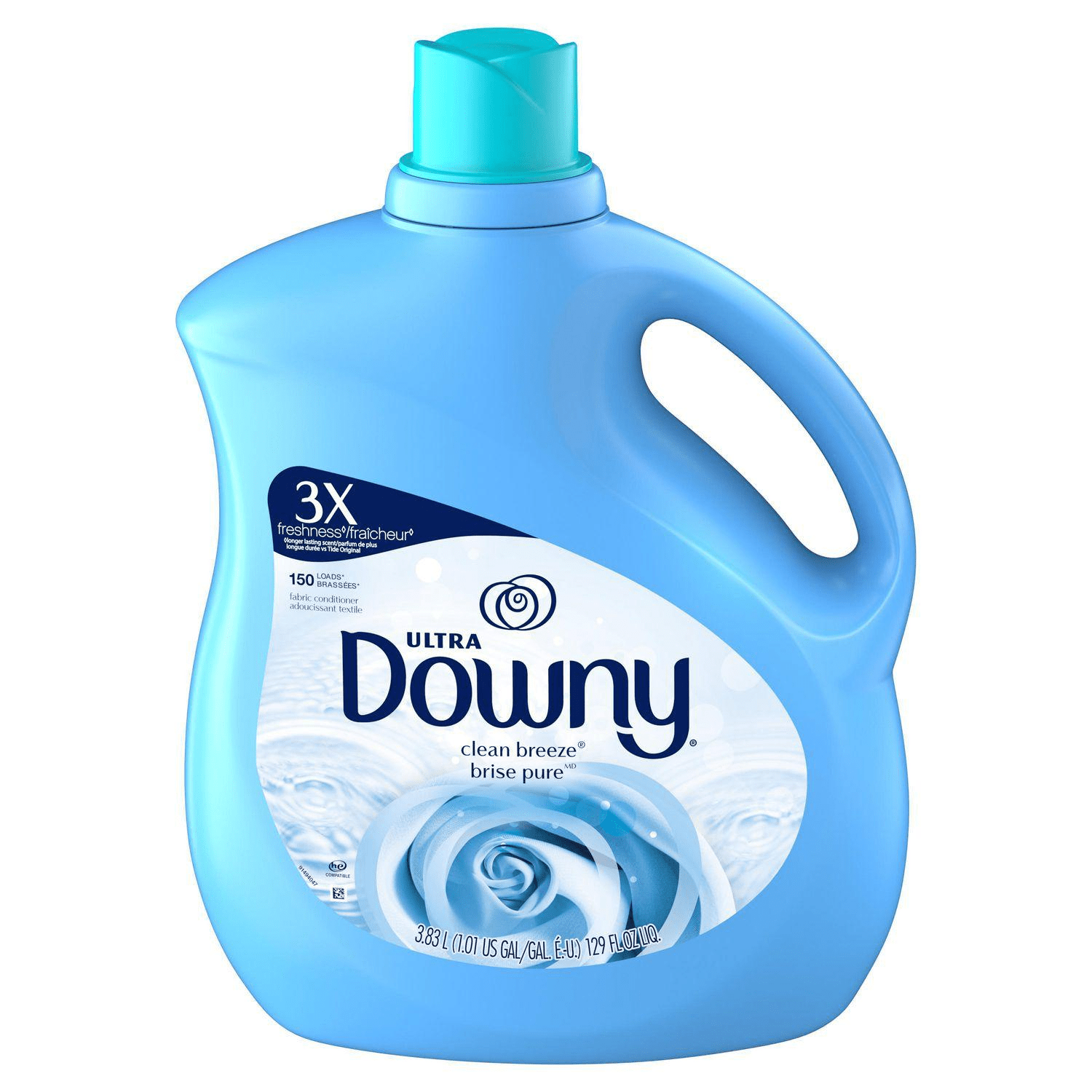 Downy Fabric Conditioner Clean Breeze 150 Loads (3.83L) - Brandco Direct Inc