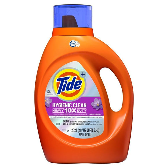 Tide Liquid Laundry Detergent Hygenic Clean Heavy Duty 59Loads (2.72L) - Brandco Direct Inc