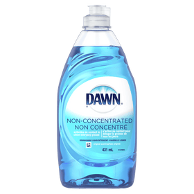 Dawn Non Concentrated dishwashing Liquid Laundry Detergent (431ml) - Brandco Direct Inc