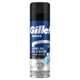 Gillette Series Shave Gel Charcoal (198g) - Brandco Direct Inc