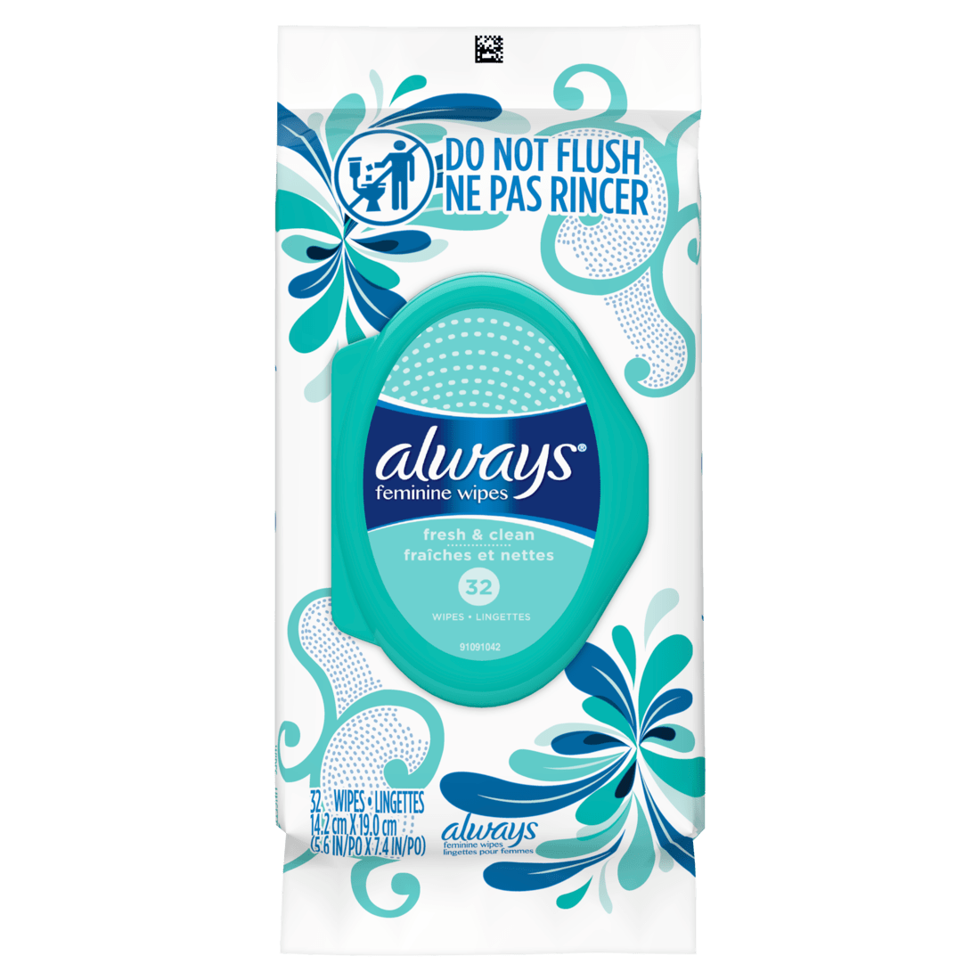 Always Feminine Wipes Fresh&Clean (32ct) - Brandco Direct Inc