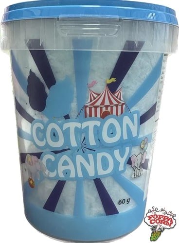 Lucky Elephant Cotton Candy Tub Blue (60g) - Brandco Direct Inc