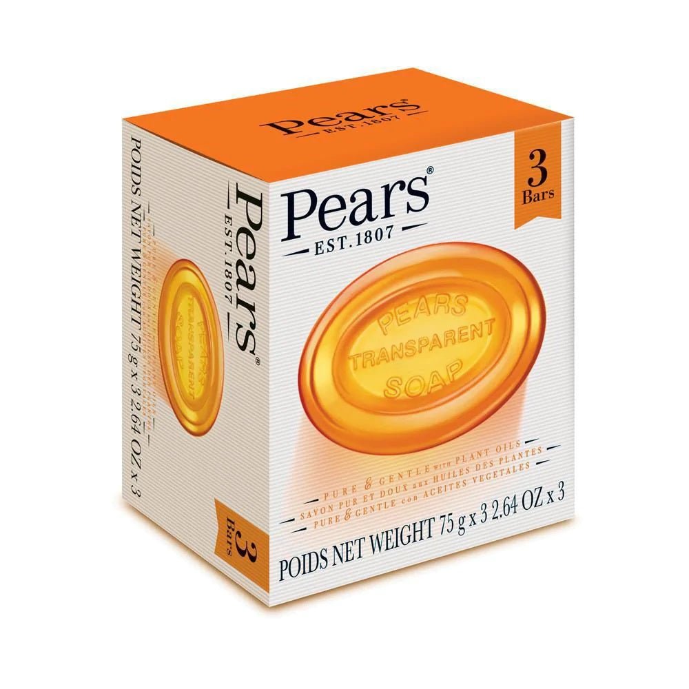 Pears Transparent Soap (3x75g) - Brandco Direct Inc